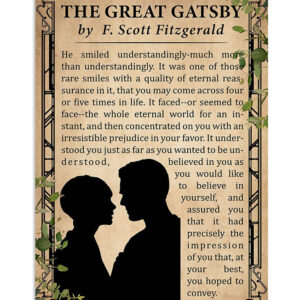 Books Lover The Great Gatsby Books Reader Poster