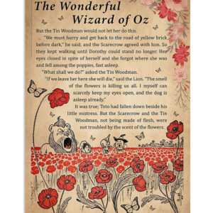 Books Lover The Wonderful Of Wizard Of Oz Books Reader Poster