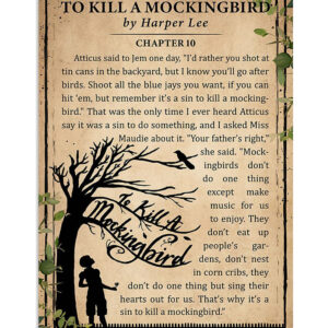 Books Lover To Kill A Mockingbird Books Reader Poster