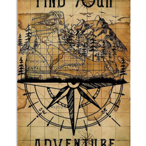 Hiking Find Your Adventure Poster