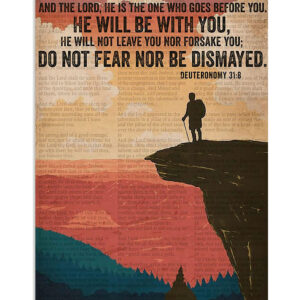 Hiking He Will Be With You Poster